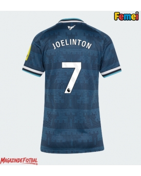 Newcastle United Joelinton #7 Tricou Fotbal Replică 2026-27 Femei Deplasare Newcastle United Joelinton #7 Tricou Fotbal Replică 2026-27 Femei Deplasare